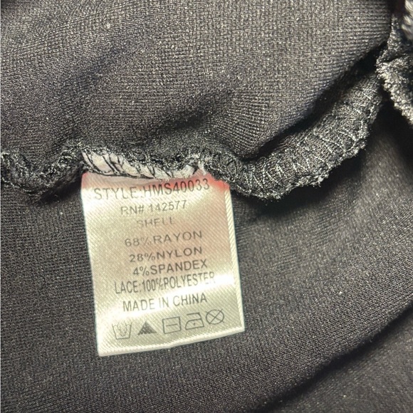 HAUTE MONDE ELASTIC WAIST KNIT SKIRT M - Picture 5 of 6